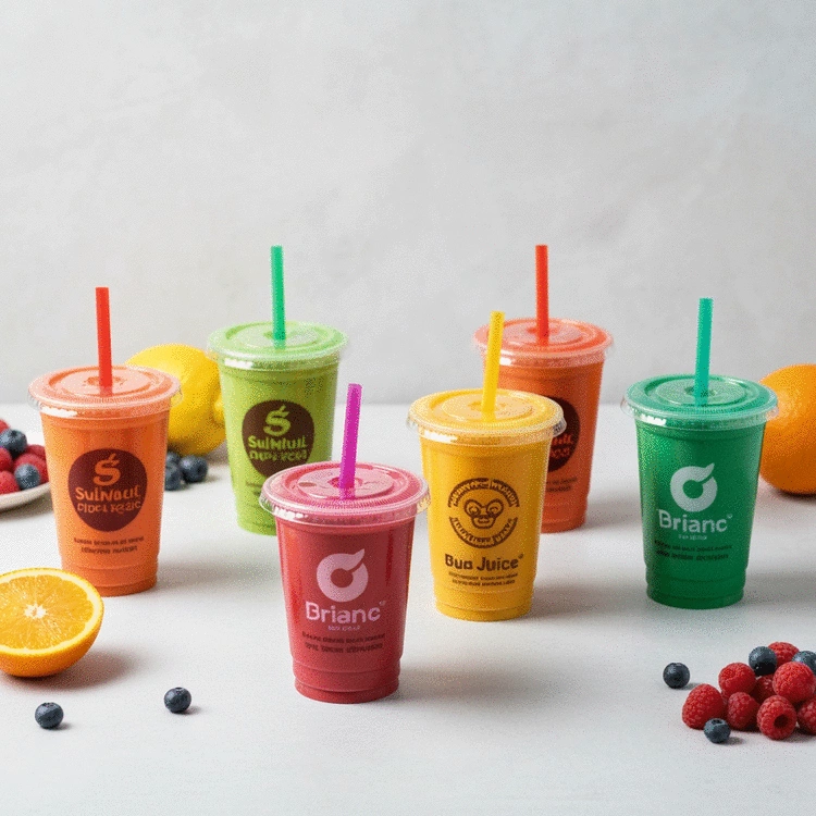 Custom Plastic Juice Cups: Boosting Brand Visibility Through Packaging