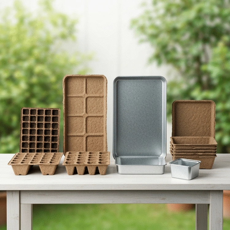 How to Choose the Best Planting Trays for Seedlings: Material and Size Guide